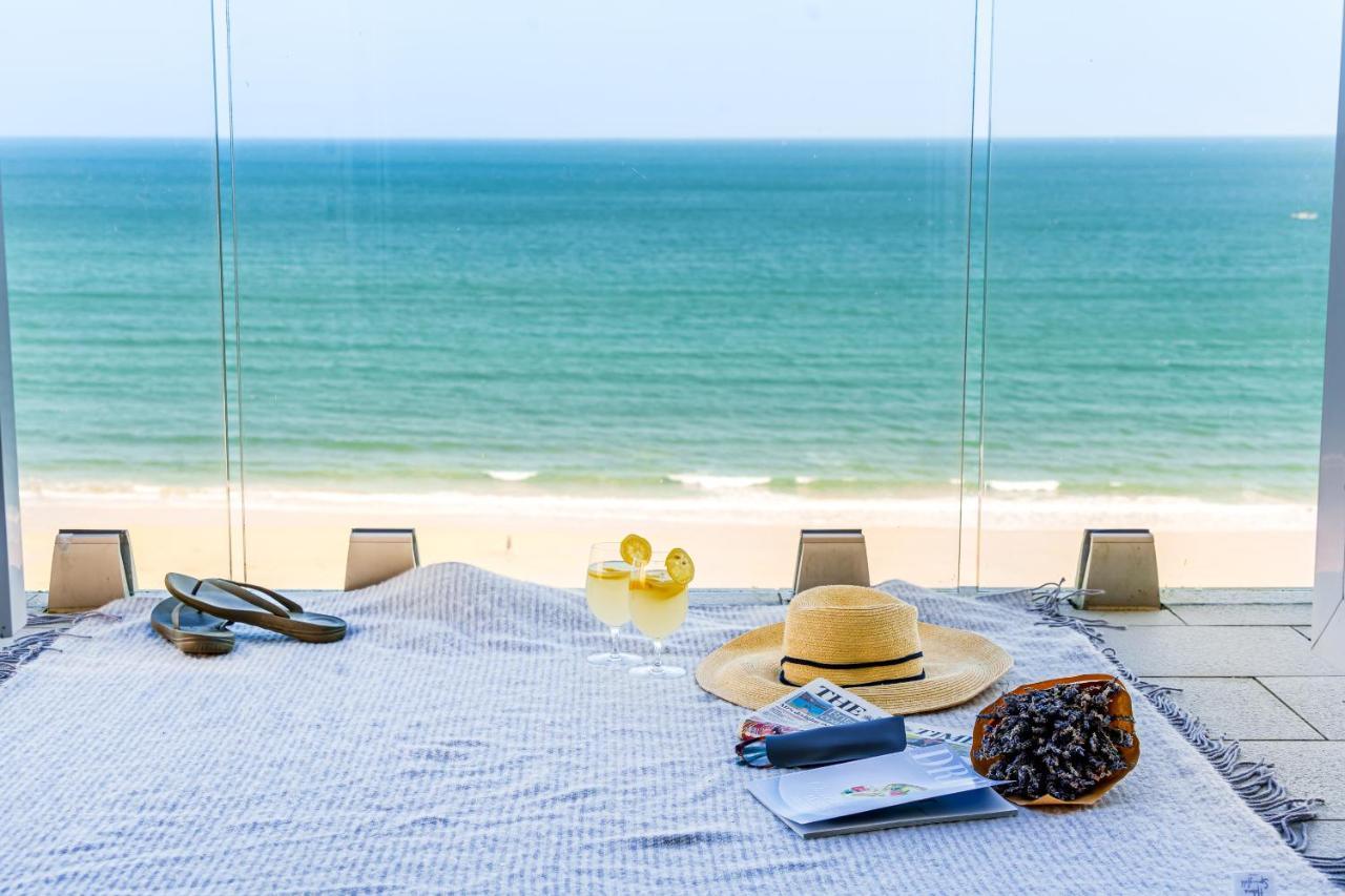 Carbis Bay - Luxury 3 Bed Penthouse Apartment With Sea Views Parking Sauna Balcony Exterior foto