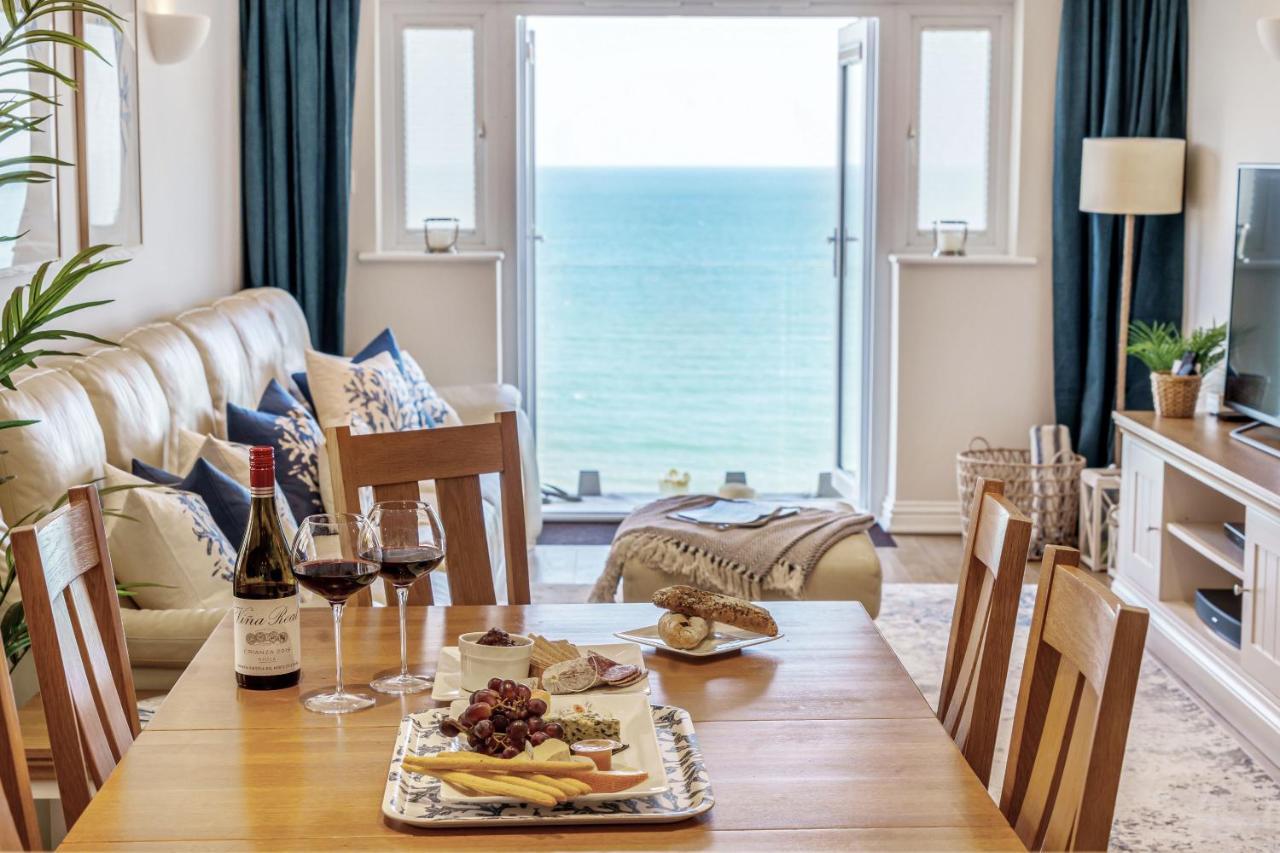 Carbis Bay - Luxury 3 Bed Penthouse Apartment With Sea Views Parking Sauna Balcony Exterior foto