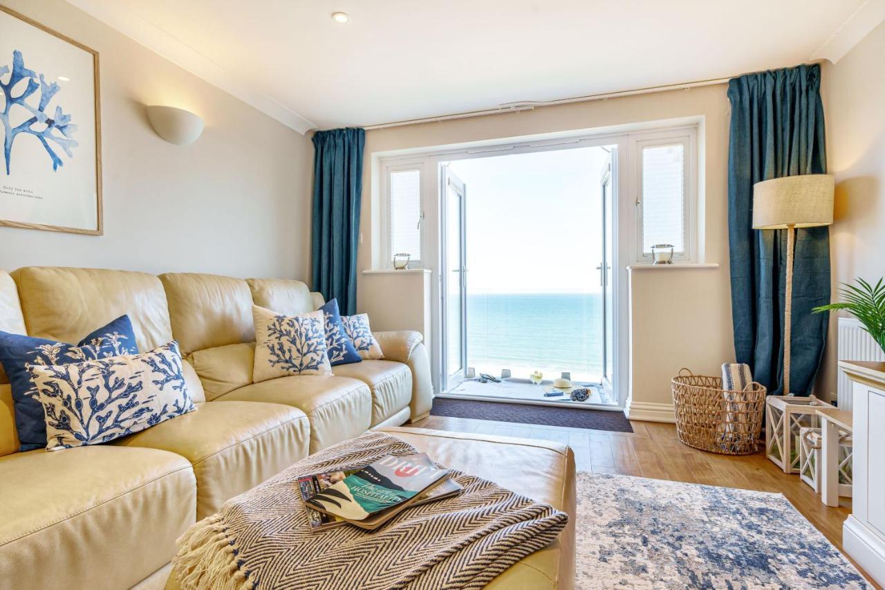 Carbis Bay - Luxury 3 Bed Penthouse Apartment With Sea Views Parking Sauna Balcony Exterior foto